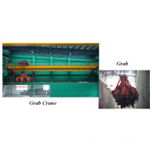 Double Beam Grab Overhead Traveling Crane